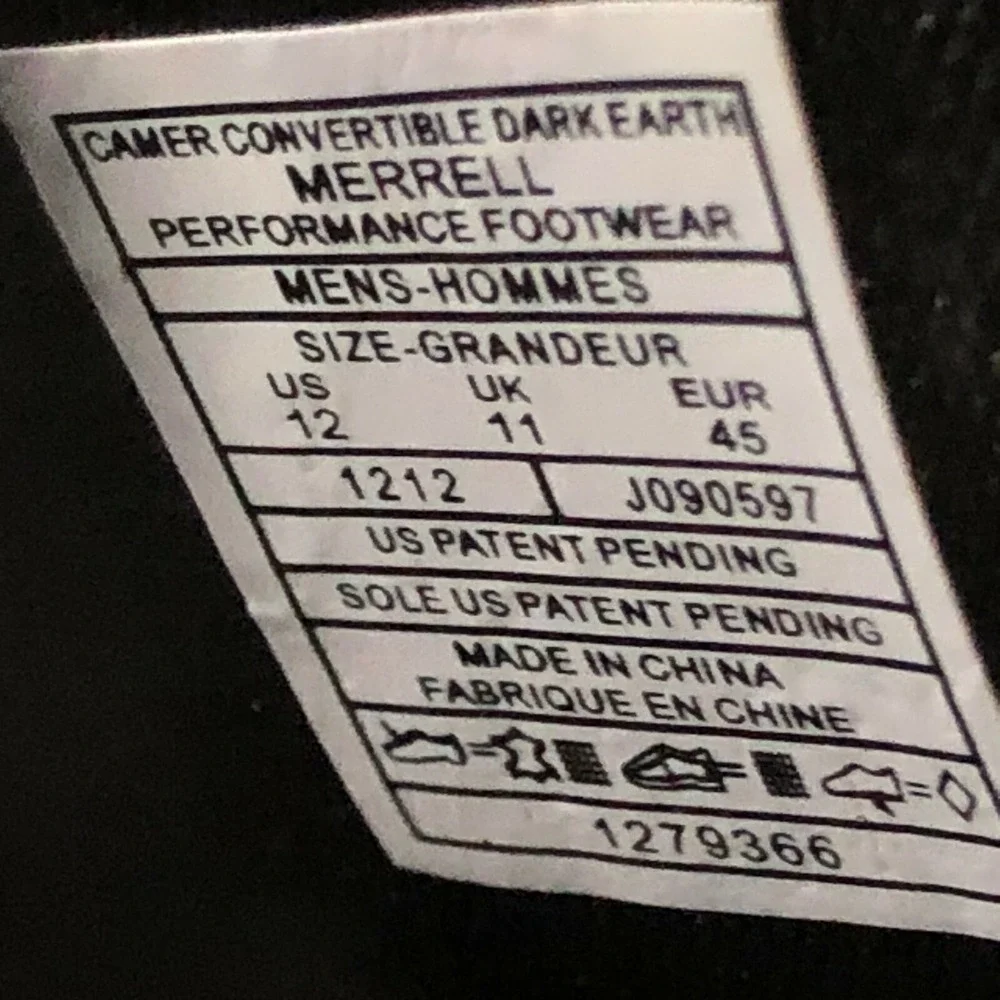 Merrell mens sandals